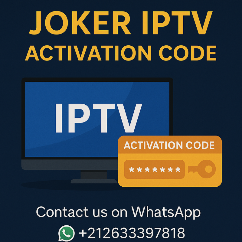joker iptv activation code​