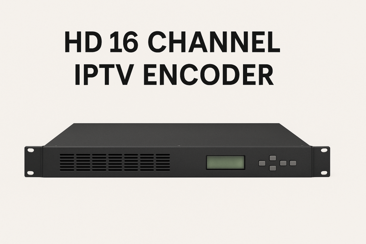 hd 16 channel iptv encoder